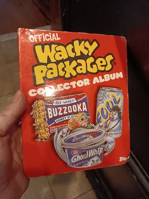 Wacky Packages over 100 new 2013 OOP Stickers inside a Collector Album - Image 1 of 4