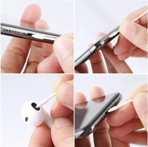 25pcs/Bag Disposable Cotton Swab Stick Cleaning Tool for AirPods Earphone Phone - Picture 1 of 2