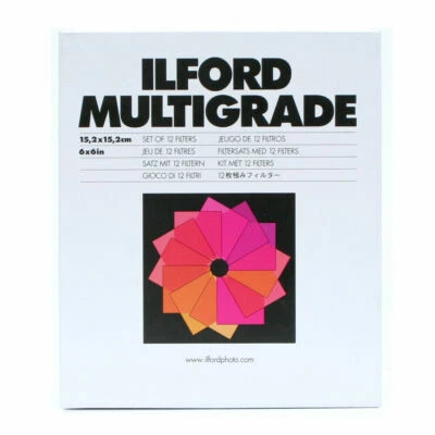 Ilford Kit filtro obiettivo superiore multigrado 15,2 x 15,2 cm