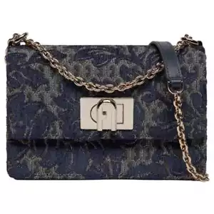 Bolso FURLA 1927 MINI Mujer Original Azul - BAFKACO-BX2553-2677S - Imagen 1 de 4