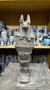 ANTIKE ÄGYPTISCHE ANTIQUITÄTEN ÄGYPTISCHE Statue Gottes Anubis seltene Figur Ägyptisch v. Chr. - Bild 1 von 11
