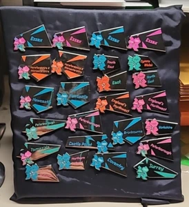 LOT OF 25 2012 LONDON CITY'S PROVINCE PARALYMPIC GAMES & OLYMPIC PIN - Bild 1 von 21