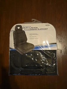 Universal Black Lumbar Therapeutic Seat Cushion Comfort Cover Pad for Car-Truck - Bild 1 von 2