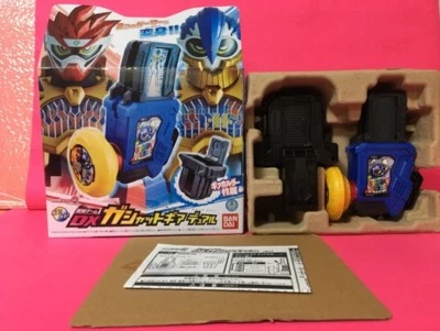 Usado BANDAI Masked Kamen Rider Ex-Aid Henshin Game DX Gashat Gear Doble Con Caja Foto 1 de 4