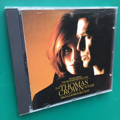 Bill Conti THOMAS CROWN AFFAIR Film Soundtrack CD Pierce Brosnan Rene Russo USA - Image 1 of 4