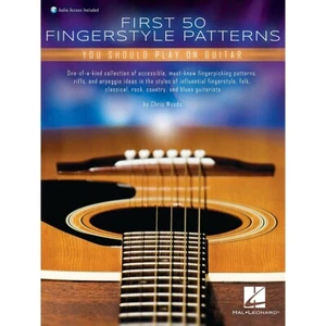 First 50 Fingerstyle Patterns You Should Play on Guitar Book/Online Audio - Picture 1 of 1