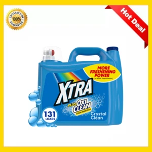 Xtra Plus OxiClean, 131 Loads Liquid Laundry Detergent, 203.1 FL oz, 1 Pack - Picture 1 of 12