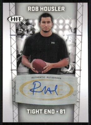 2011 SAGE HIT Autographs Silver #34 Rob Housler - Image 1 of 2