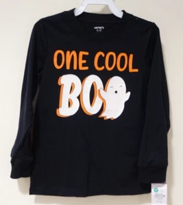 NWT Carter's One Cool Boo Halloween Shirt Boy's Size 4 - Picture 1 of 1