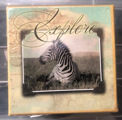 National Geographic 3 Nesting Boxes Cheetah New And Sealed - Image 1 of 4