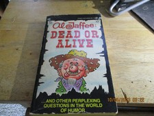 Al Jaffee Dead or Alive Paperback Book Signet 1st Ed.