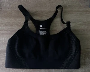 Sujetador deportivo All in Motion para mujer pequeño negro espalda de corredor ropa deportiva ajustable usado en excelente estado - Imagen 1 de 5