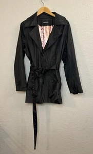 Avenue PVC Belted Trench Coat Size 18/20 - Picture 1 of 6