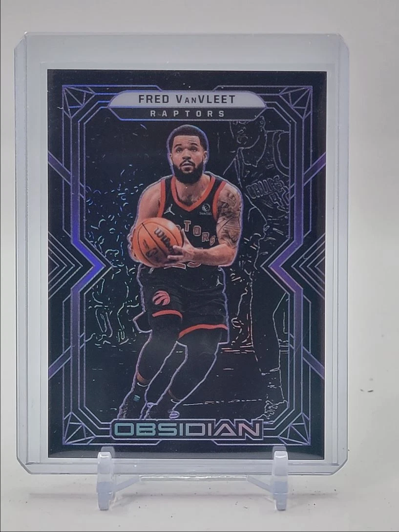 FRED VANVLEET 2021-22 OBSIDIAN BASKETBALL PURPLE ELECTRIC ETCH /99 Q1554