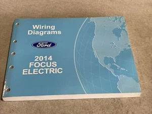 2014 Ford Focus Electric Electrical Wiring Diagrams Manual - Picture 1 of 3