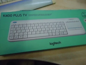 LOGITEC K400 PLUS TV SEMI NUEVO EN CAJA TECLADO ESPAÑOL - Foto 1 di 11