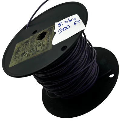 ENCORE WIRE MACHINE TOOL WIRE PURPLE 500 STRANDED DOPPER 300FT 5.0LIBRA WIRE 🎯 - Image 1 of 4