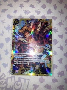 Monkey D. Luffy Gear 4 SEC OP10-118 OP10 ENGLISH One PIECE TCG NM Royal BLOOD - Bild 1 von 2