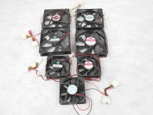 Lote Mixto de Ventiladores de Computadora de 12V CC 120 mm 80 mm Enfriador Master Colorido Evercool May Jie - Imagen 1 de 9