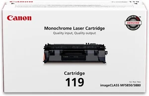 CARTUCCIA TONER CANON 119 II CRG-119 II NERO HIGH YIELD - OEM / NUOVA - Foto 1 di 1