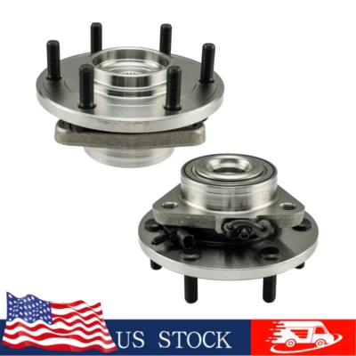 2 Front Wheel Bearing Hub Assembly for 2012 2013 2014 2015 Nissan Titan 5.6L 4WD - Image 1 of 4
