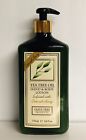 Produits de l'olivier ~ lotion pour les mains et le corps pour l'arbre à thé avec farine d'avoine et miel 24 fl oz