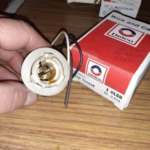NOS GM NEW Turn Signal Light Socket-Base ACDelco GM Original Equipment LS8 E6 - Picture 1 of 3