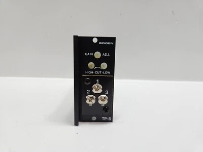 BOGEN TP-S SIGNAL ACTIVATED TELEPHONE PAGING MODULE REV 3 - Image 1 of 4