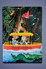 R&L Postcard: Dutch Walt Disney Mickey Mouse/Donald Duck Jungle Scene