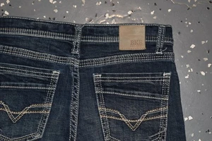BUCKLE BKE Conner Straight Size 16 Girls Cotton Blend Denim Blue Jeans - Picture 1 of 8