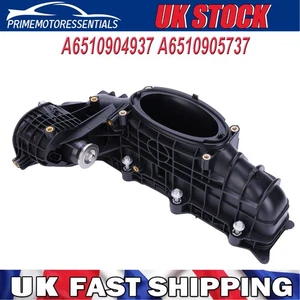 FOR MERCEDES W906 OM651 INLET INTAKE MANIFOLD & ACTUATOR A6510904937 A6510905737 - Picture 1 of 23