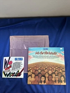 Sealed We Are The World 12" Single Vinyl USA for Africa, 45 Disc, Original Bag - Picture 1 of 9