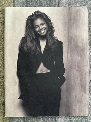 Janet Jackson Janet. 93/94 World Tour Original Large Concert Program Book (1993) - Image 1 of 4