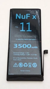 Batterie Apple iPhone 11 NuFix 3500mah - Photo 1 sur 4
