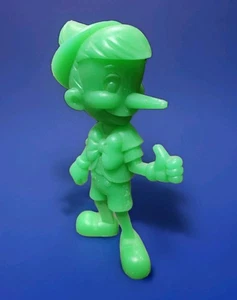 Figura de juguete de plástico verde de colección 1971 Walt Disney LOUIS MARX 6" EE. UU. USADA EN EXCELENTE ESTADO - Imagen 1 de 4