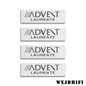Advent Laureate Speaker Aluminum Logo Badge 82mm(3.25")X25mm(0.98") - Picture 1 of 9