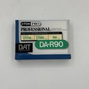 TDK Pro 90 Minute DAT TAPE DA-R90 NOS SEALED New - Picture 1 of 2