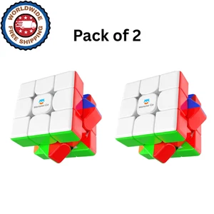 Gan Monster Go MG 352 Mini 3X3 Magnetic Cube 5.2 cm - Latest 2024 (Pack of 2) - Picture 1 of 11