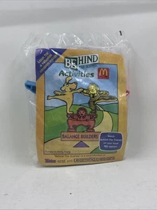McDonalds Happy Meal Detrás De Escenas Actividad Equilibrio Constructores Juguete Nuevo Sellado - Imagen 1 de 4