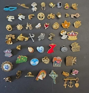 52 Streuanstecknadeln Vögel Musikinstrumente Karussells mehr - Bild 1 von 7