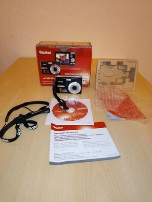 Rollei Compactline 80 Schwarz sehr guter Zustand Digital Kamera - Bild 1 von 4