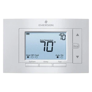 EMERSON 1F85U-42PR Low Volt Prog Tstat Heat/Cool,20-30V AC 42PD17 - Picture 1 of 1