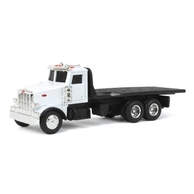 1/64 ERTL Collect N Peterbilt Flatbed Truck, ZFN46709 - Image 1 of 3