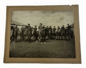 Buffalo Bill William Cody Wild West 1904 Card Mount Photograph Rare Collectible - Bild 1 von 7