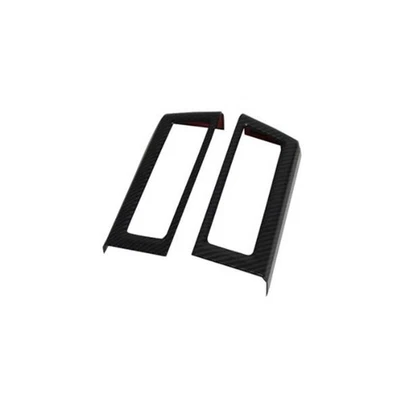 Carbon Fiber Car Center Air Outlet Vent Cover Trim For Toyota HIACE 2019-2024 — 第 1/4 张图片