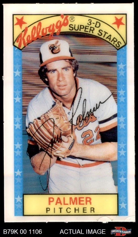 1979 Kellogg's #5 Jim Palmer Orioles HOF 4 - VG/EX - Image 1 of 1