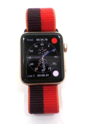 APPLE Watch Series 3 GPS LTE - 42MM Aluminum Case A1861 - Rose Gold - Image 1 of 4