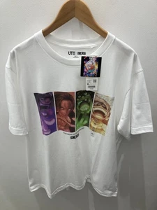 UNIQLO UT ONE PIECE Graphic T-shirts White Size M-4XL New w/tags from Japan - Picture 1 of 4