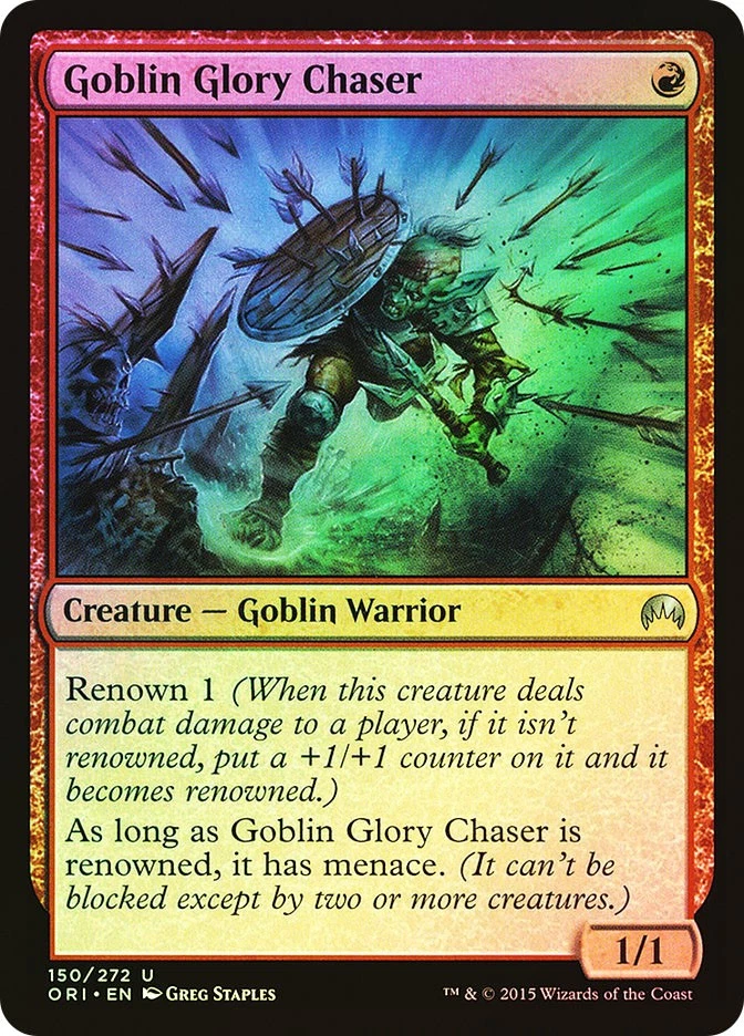 MTG FOIL Goblin Glory Chaser  - Magic Origins #150 - Image 1 of 1