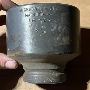 INGERSOLL RAND 2-15/16" PRESA A PERCUSSIONE 6 PUNTI 1" DRIVE IM 943 USA - N - Foto 1 di 10